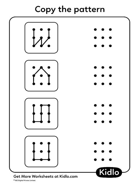How many patterns are possible with 9 dots?