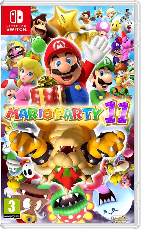 How many people can play Mario Party 11?