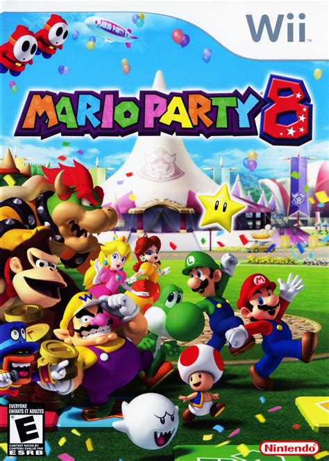 How many people can play Mario Party 8 at once?