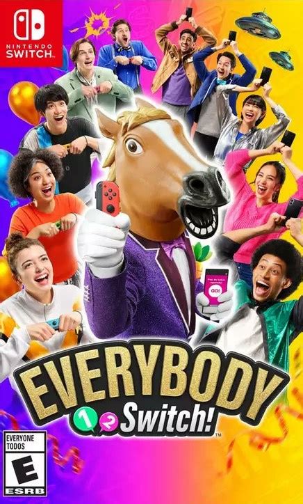 How many people can play everybody 1-2-switch?