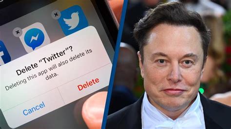 How many people have deleted Twitter since Elon?