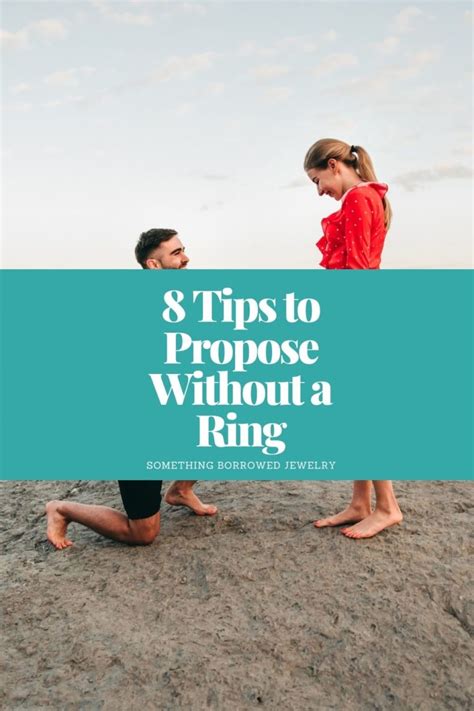How many people propose without a ring?