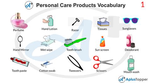 How many personal care products are used daily?