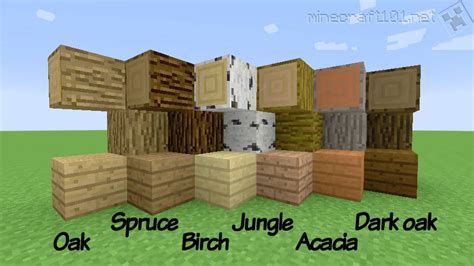 How many planks are in Minecraft wood?