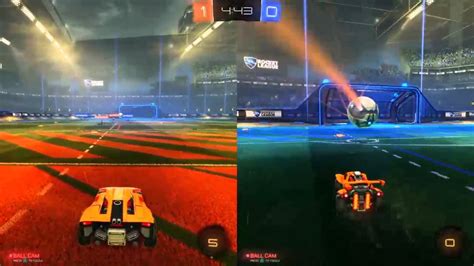 How many players can play Rocket League splitscreen ps4?