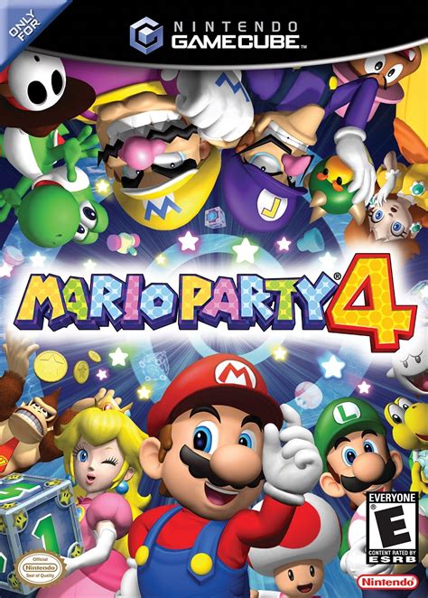 How many players is Mario Party 4?