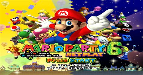 How many players is Mario Party 6?