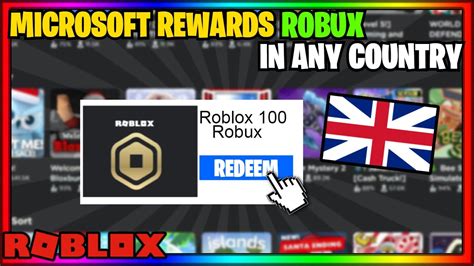 How many points is 100 Robux Microsoft Rewards?