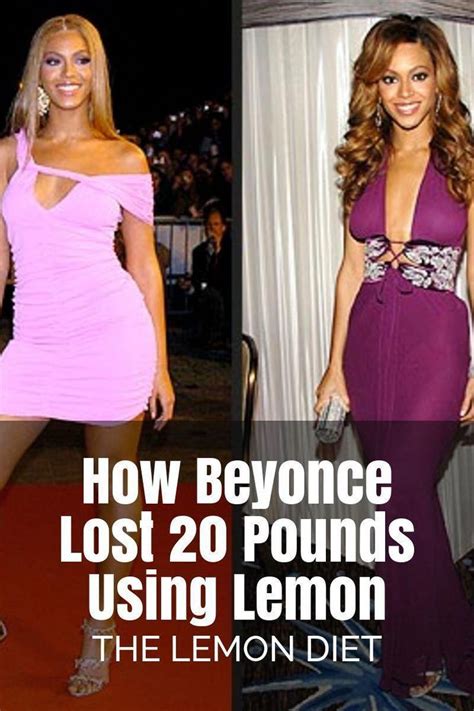 How many pounds did Beyonce lose?