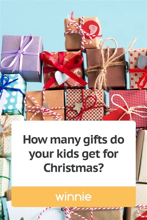 How many presents should a kid get for their birthday?