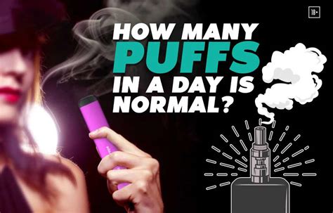 How many puffs a day is a lot?
