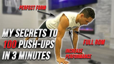 How many pushups in 3 minutes?