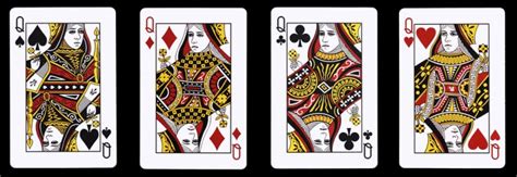 How many queens are there in black card?