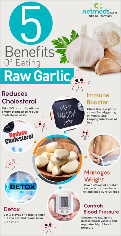 How many raw garlic can I eat a day?