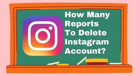 How many reports does it take to delete an Instagram account?