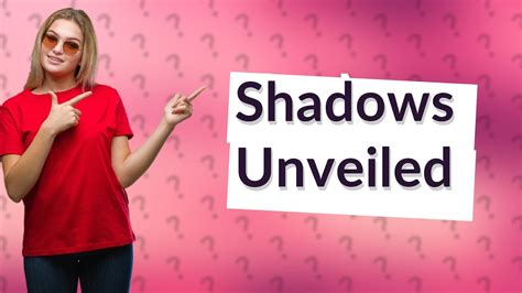 How many shadow does a person have?
