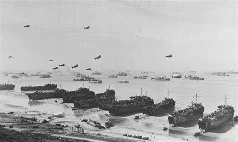 How many ships sunk on D Day?