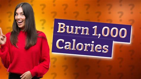 How many skips burn 1,000 calories?