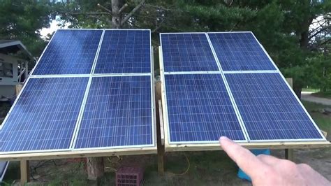 How many solar panels does it take to run a TV?