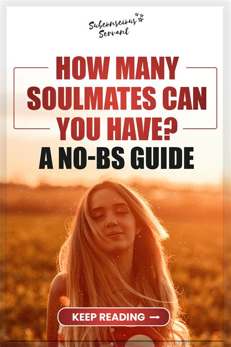 How many soulmates does everyone have?
