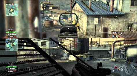 How many split screens are there in MW3?