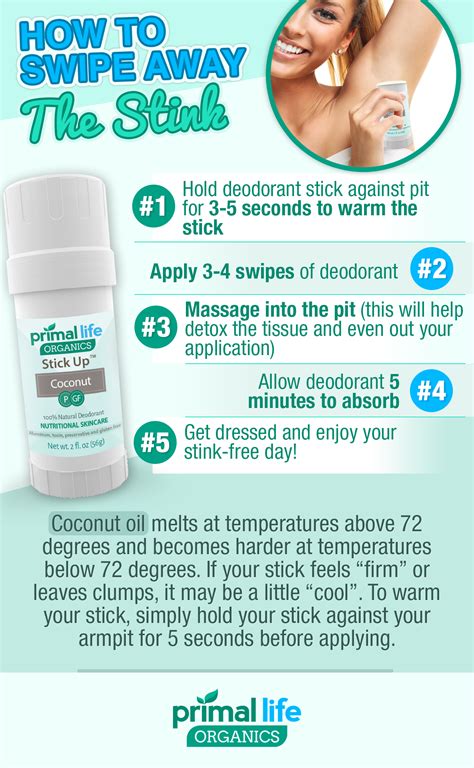 How many swipes of deodorant is normal?