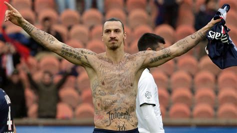 How many tattoos does zlatan have?