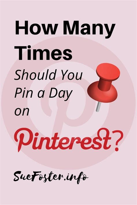 How many times a day should you pin on Pinterest?