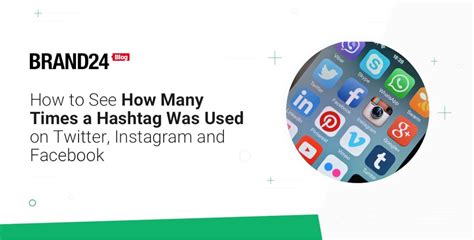 How many times a hashtag has been used?