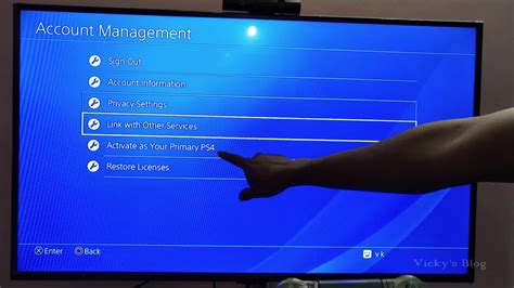 How many times can you change primary PS4?