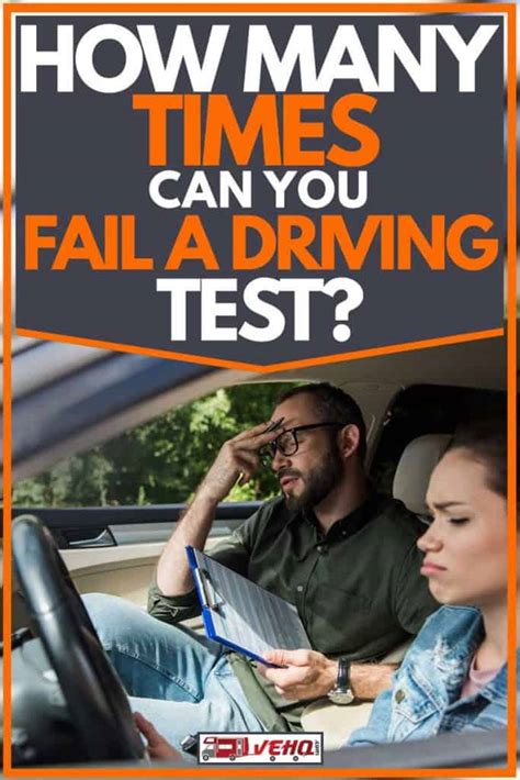 How many times can you fail the Texas driving test?