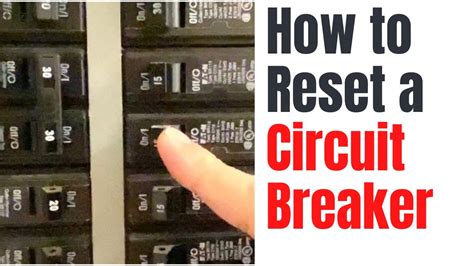 How many times can you reset a tripped circuit breaker?