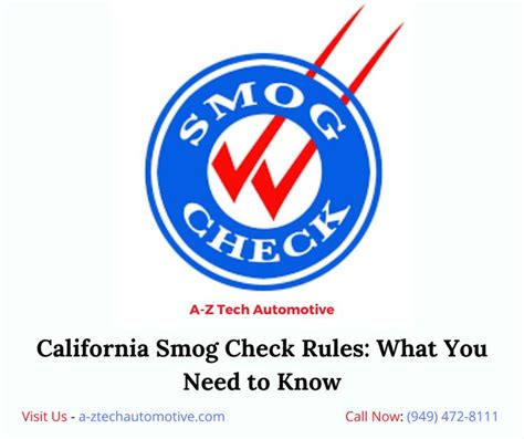 How many times can you take a smog test in California?