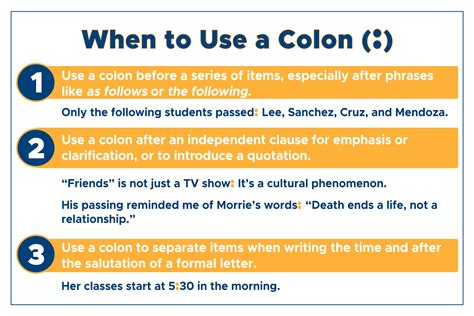 How many times can you use a colon?