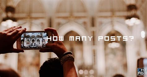 How many times should a church post on social media?