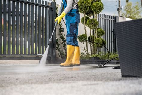 How many times should you pressure wash your driveway?