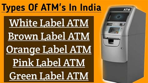 How many types of ATMs are there?