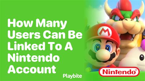 How many users can be linked to a Nintendo Account?
