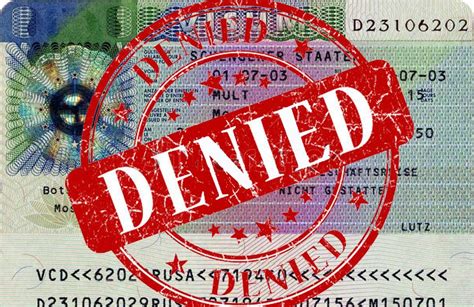How many visas are rejected?