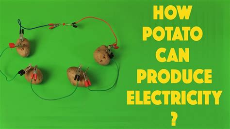 How many volts can 1 potato produce?