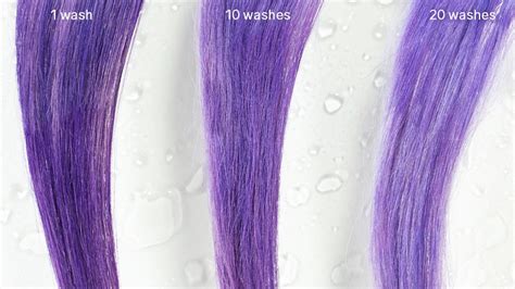 How many washes does permanent hair dye last?