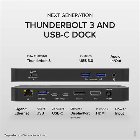 How many watts is Thunderbolt 3 charging?