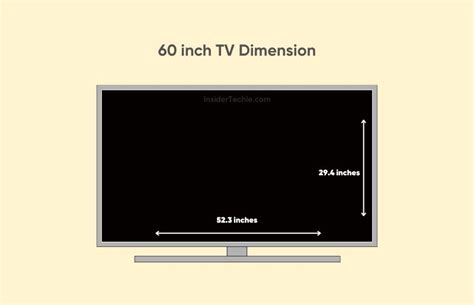 How many watts is a 60-inch TV?