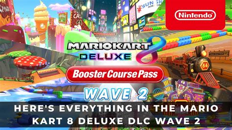 How many waves are in mk8 DLC?