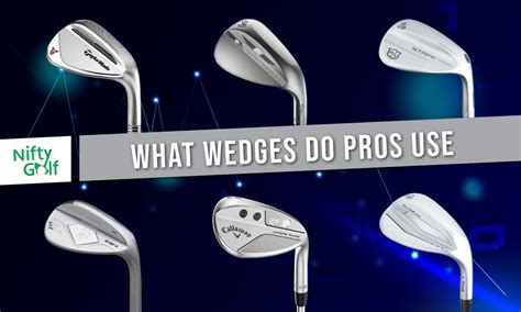 How many wedges do the pros use?