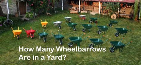 How many wheelbarrows in a yard of dirt?