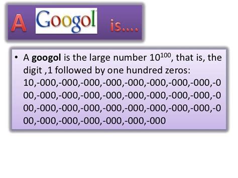 How many zeros are in a googol?