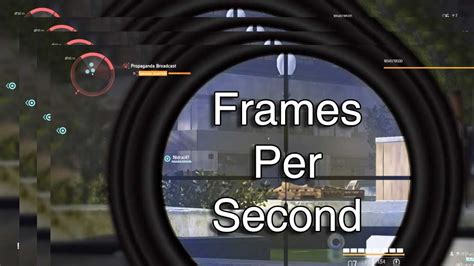 How much FPS is 1 second?