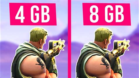 How much GB RAM is Fortnite?