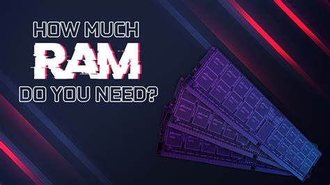 How much RAM do you need to stream and game?